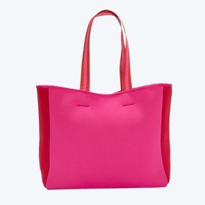 Neoprene beach tote